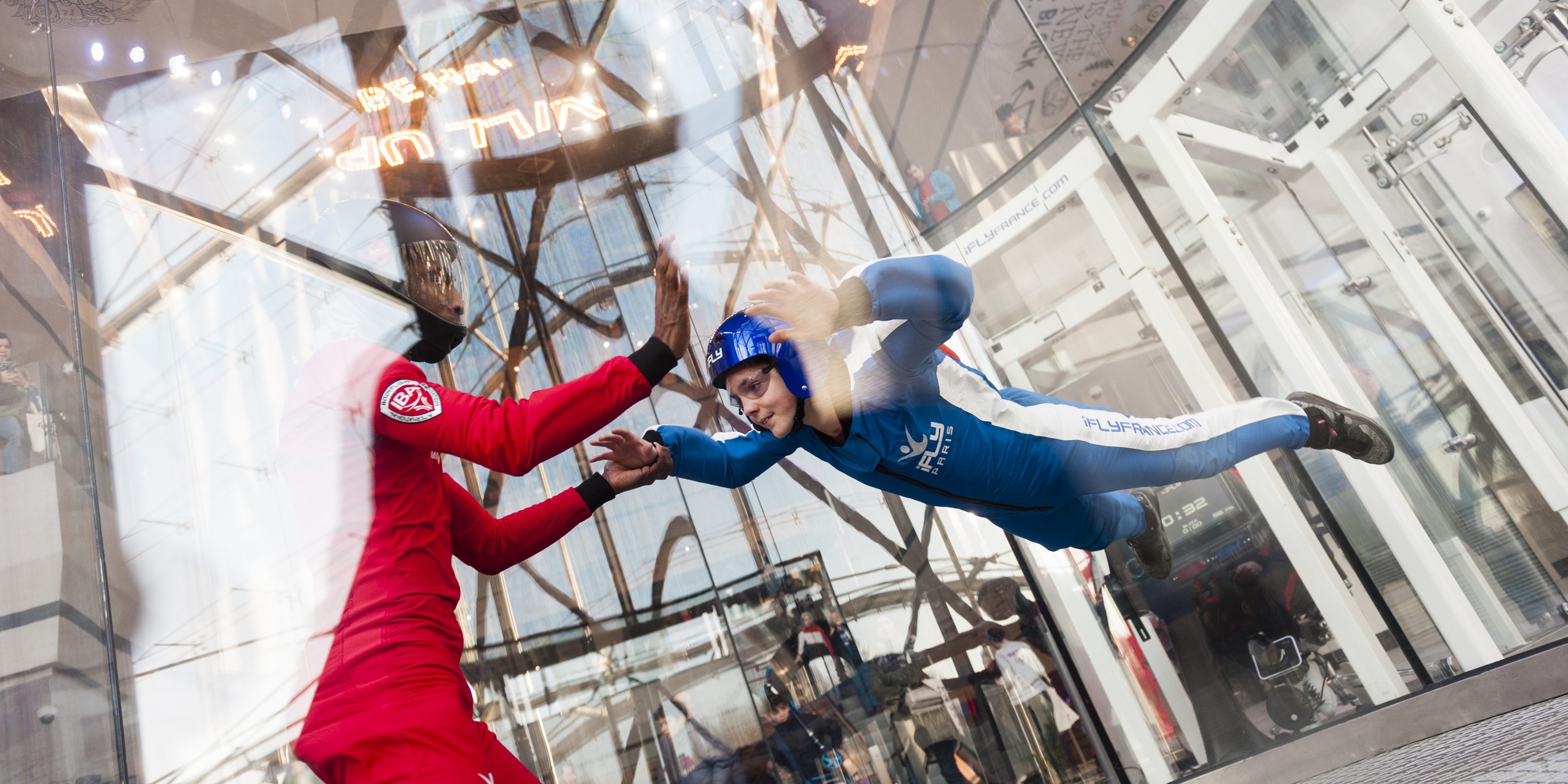 La chute  libre indoor avec Ifly  tester absolument 