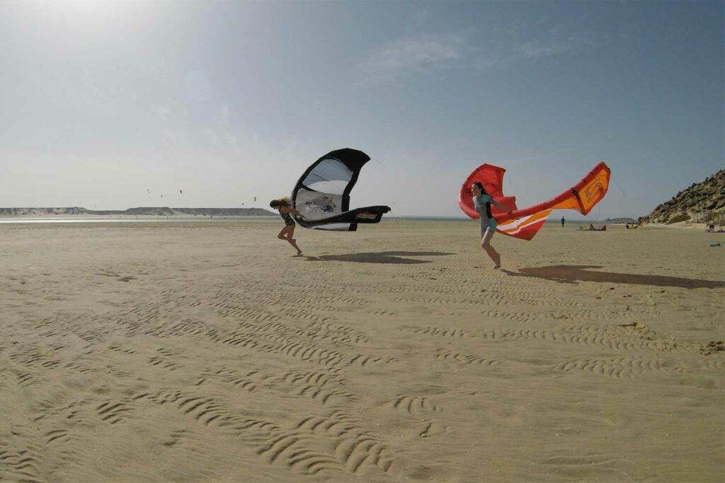Voyage sportif, une semaine kitesurf et yoga à Dakhla