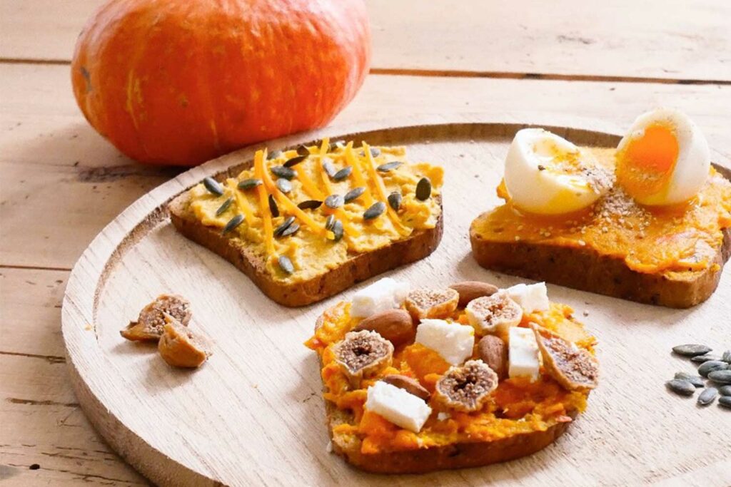 Pumpkin Toasts